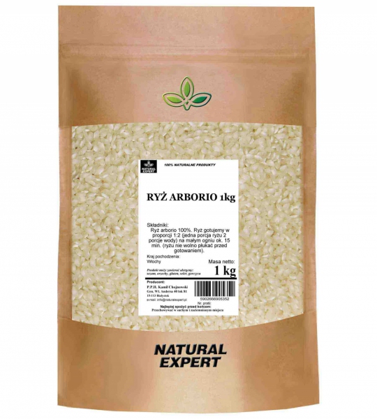 RYŻ ARBORIO -NATURAL EXPERT