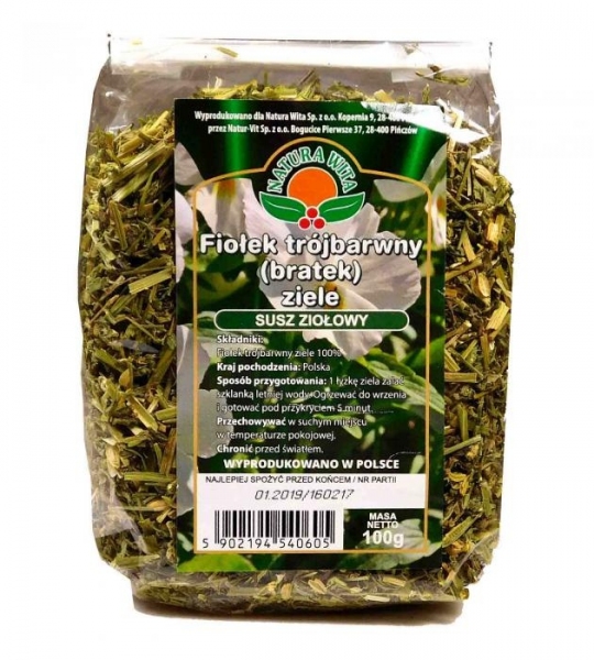 Fiołek Trójbarwny Ziele 100g NATUR-VIT