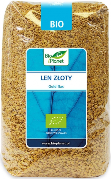 BIO LEN ZŁOTY 1kg - BIO PLANET