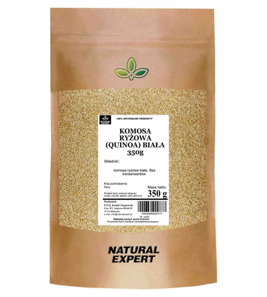 KOMOSA RYŻOWA BIAŁA (QUINOA) - NATURAL EXPERT
