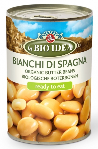 FASOLKA BIAŁA JAŚ (PUSZKA) BIO 400 g - LA BIO IDEA