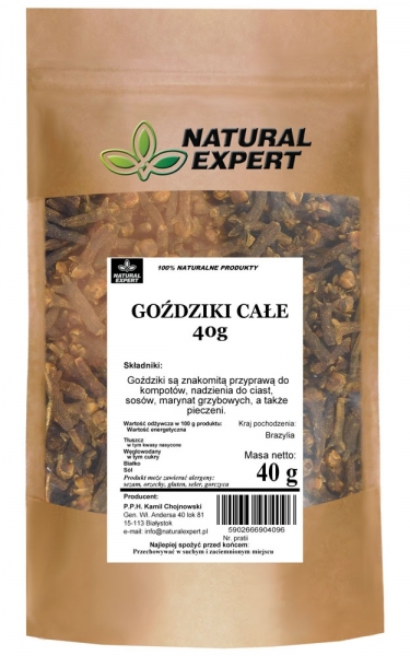 GOŹDZIKI CAŁE - NATURAL EXPERT