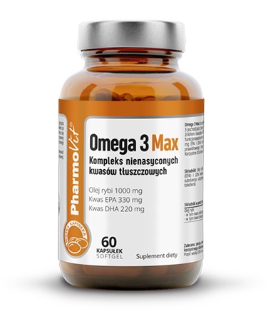 OMEGA 3 MAX (60 kapsułek) - PHARMOVIT