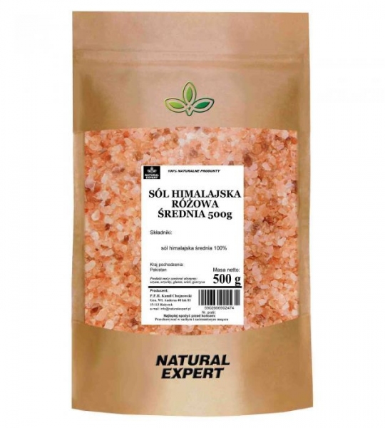 SÓL HIMALAJSKA ŚREDNIA - NATURAL EXPERT