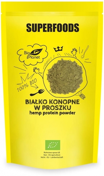 BIO BIAŁKO KONOPNE W PROSZKU 150g - BIO PLANET
