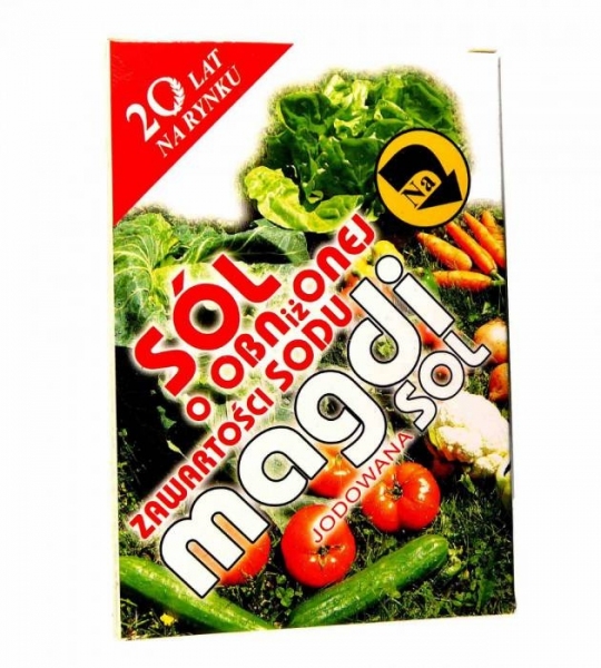 SÓL NISKOSODOWA MAGDI 500 g