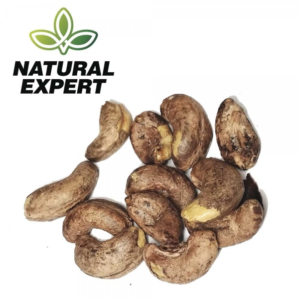 ORZECHY NERKOWCA PRAŻONE SOLONE W ŁUPINIE - NATURAL EXPERT