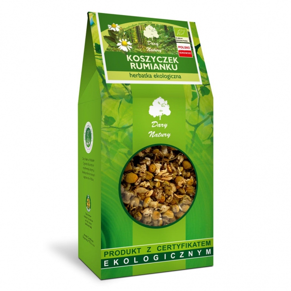 EKO KOSZYCZEK RUMIANKU 100g - DARY NATURY