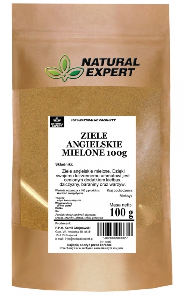 ZIELE ANGIELSKIE MIELONE - NATURAL EXPERT