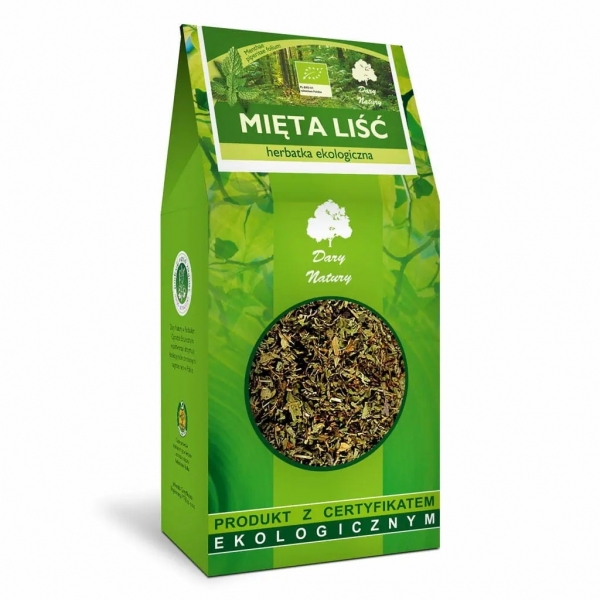 BIO LIŚĆ MIĘTY 100g - DARY NATURY