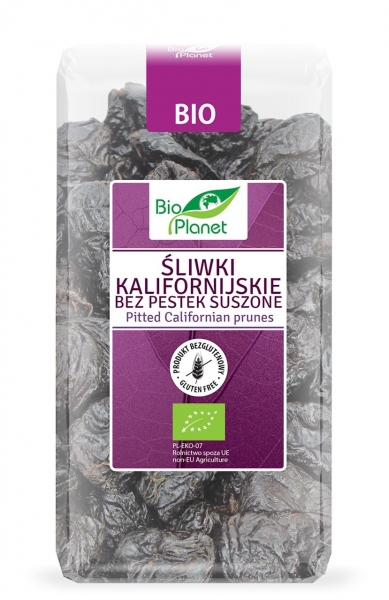 BIO ŚLIWKI KALIFORNIJSKIE BEZ PESTEK 400g - BIO PLANET