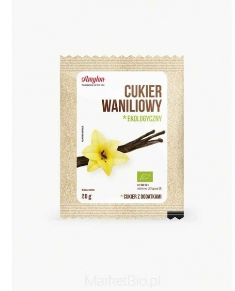 CUKIER WANILIOWY BIO 20 g - AMYLON