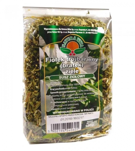 Fiołek Trójbarwny Ziele 100g NATUR-VIT