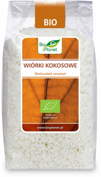 WIÓRKI KOKOSOWE BIO 200 g - BIO PLANET