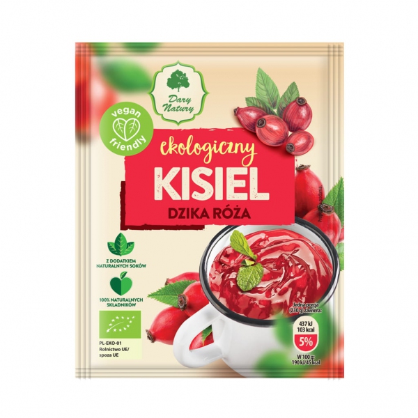 EKO KISIEL DZIKA RÓŻA 30g - DARY NATURY