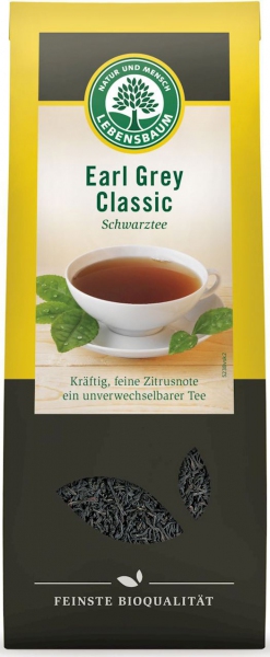 BIO HERBATA EARL GREY (liściasta) 100g - LEBENSBAUM