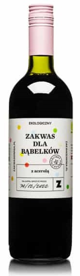 BIO ZAKWAS DLA BĄBELKÓW Z ACEROLĄ (bezglutenowe) 700ml - ZAKWASOWNIA