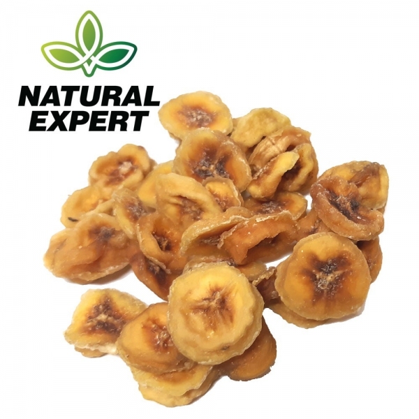 BANANY SUSZONE MONETKI BEZ CUKRU - NATURAL EXPERT