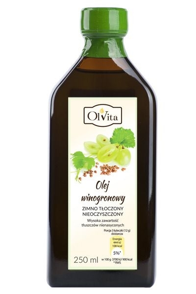 OLEJ WINOGRONOWY 250ml OLVITA