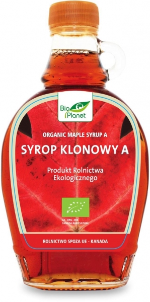 SYROP KLONOWY C BIO 250 ml - BIO PLANET