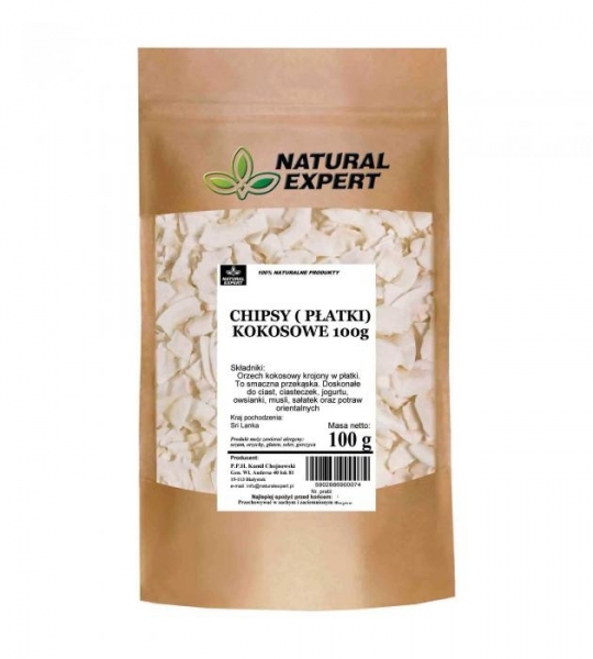 płatki kokosowe chipsy kokosowe