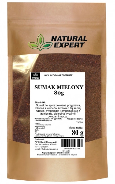 SUMAK MIELONY - NATURAL EXPERT