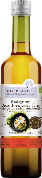 OLEJ DO GOTOWANIA I SMAŻENIA BIO 500 ml - BIO PLANET