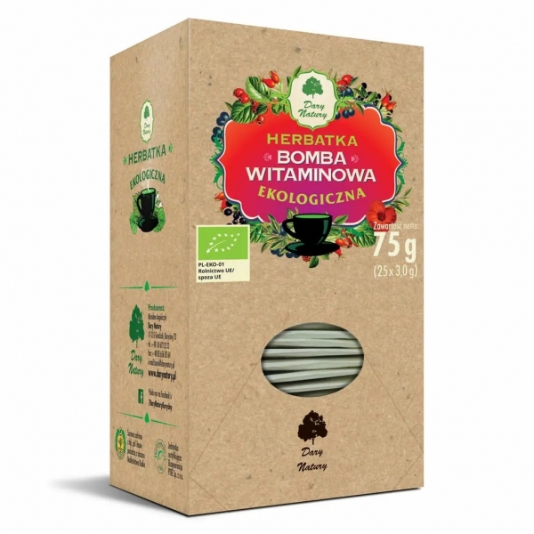 BOMBA WITAMINOWA 75g (25 saszetek) - DARY NATURY