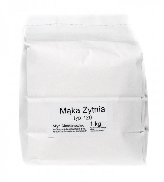 MĄKA ŻYTNIA 720 1kg CIECHANOWIEC