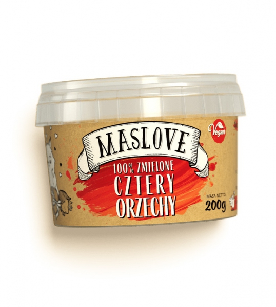 MASLOVE 4 LOVE CZTERY ORZECHY 200g