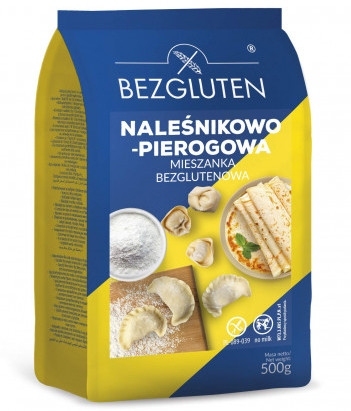 CIASTO NALEŚNIKOWO-MAKARONOWO-PIEROGOWE 500g - BEZGLUTEN