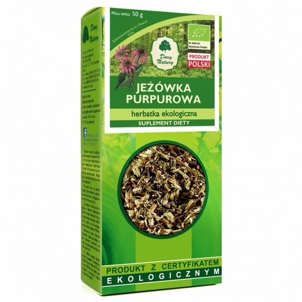 EKO JEŻÓWKA PURPUROWA 50g - DARY NATURY